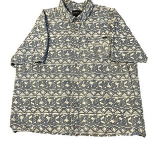 O’NEILL mens short sleeve shirt, Xl, tropical design, in good condition